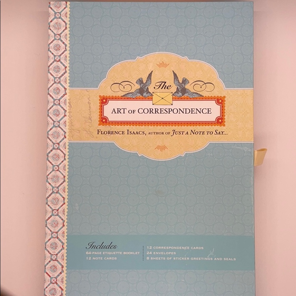 The Art of Correspondence stationary set